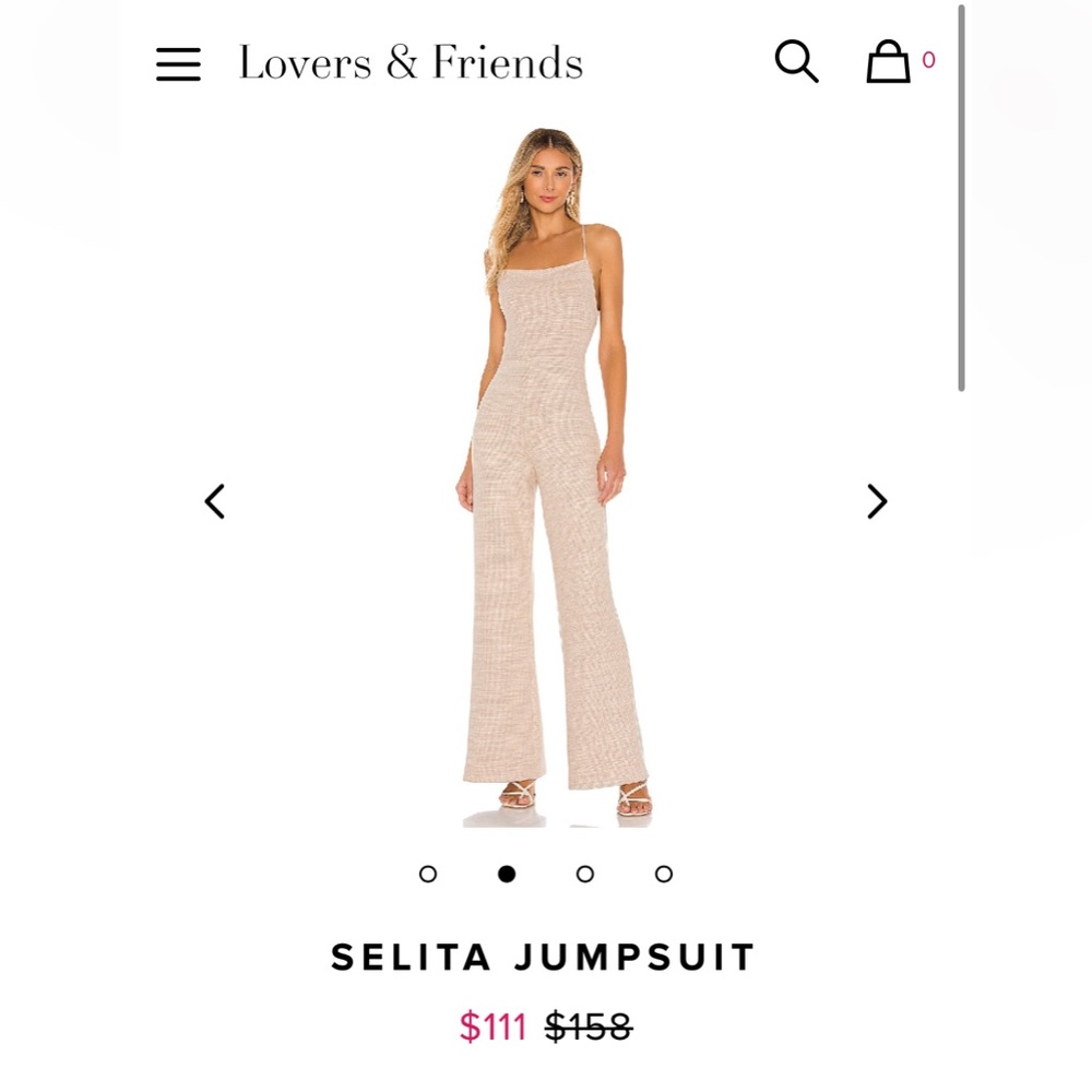 Tan jumpsuit
